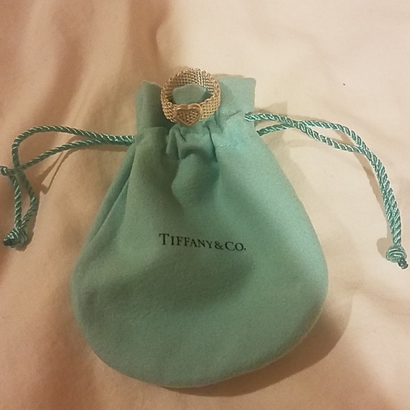 Tiffany & Co. Jewelry - Tiffany & Co. Sterling silver mesh heart ring Tiffany & Co. Jewelry - Tiffany & Co. Sterling silver mesh heart ring